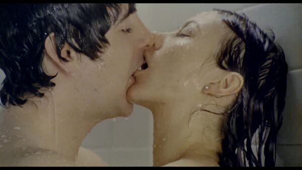 Image for the poem He Spotted His Roommate In The Shower