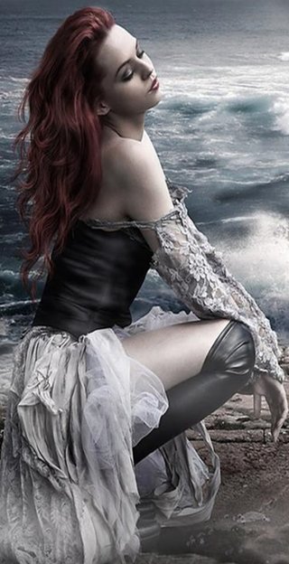 Image for the poem My flame-haired lover