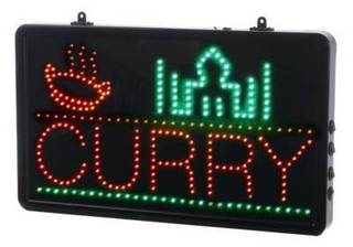 Image for the poem Curry in Neon