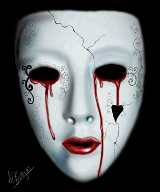 Image for the poem ~ Behind The Mask ~