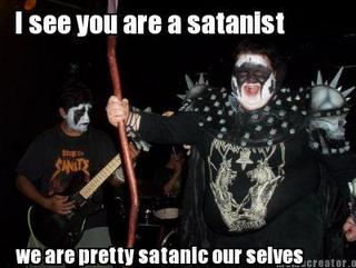 Image for the poem So, you say you are a Satanist? 
