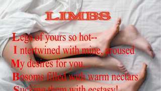 LIMBS (acrostic-tanka)