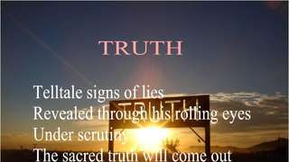 TRUTH (acrostic-tanka)