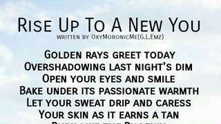 RISE UP TO A NEW YOU