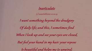 Inarticulate