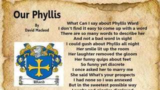 Our Phyllis (RIP)