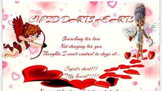 CUPID DARTS HEARTS