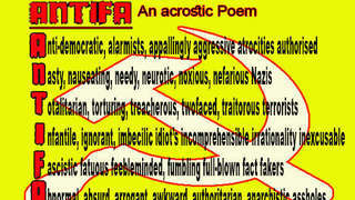 ANTIFA (an acrostic poem)