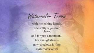 Watercolor Tears