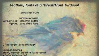 ~feathery fonts of a 