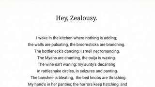 Hey, Zealousy.