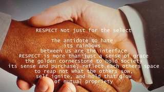 RESPECT: Not just for the select