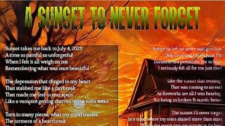 A SUNSET TO NEVER FORGET
