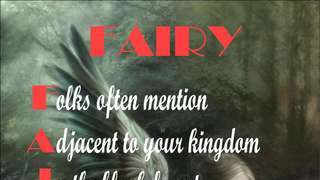 FAIRY (acrostic-tanka)